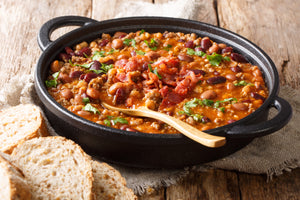 BBQ Bean Beef Chilli (makes 2 portions)