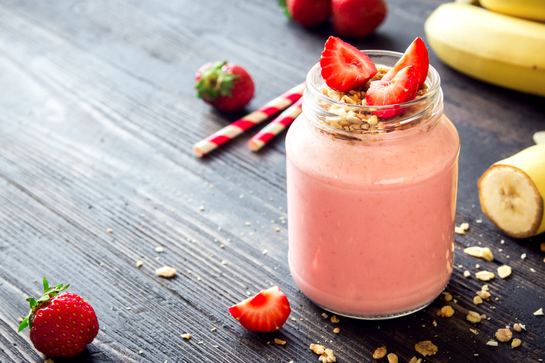 Oat Strawberry Smoothie